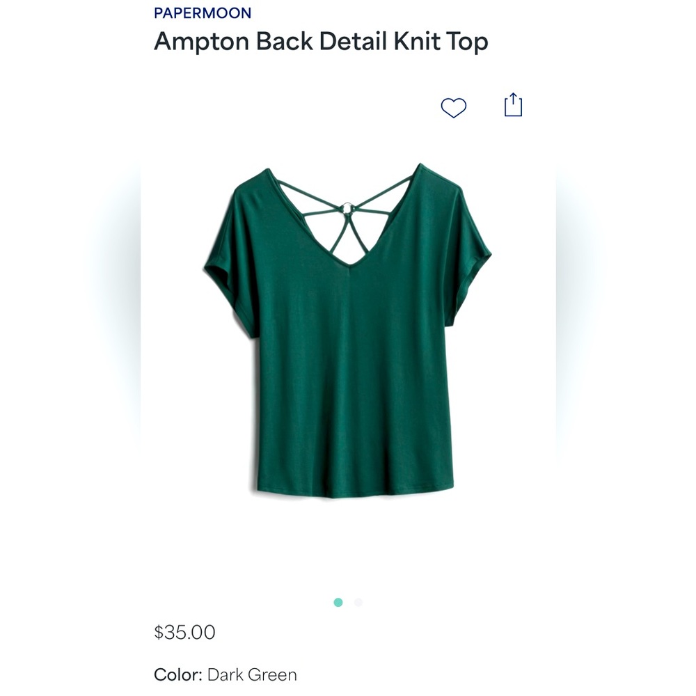 Dark Green Blouse